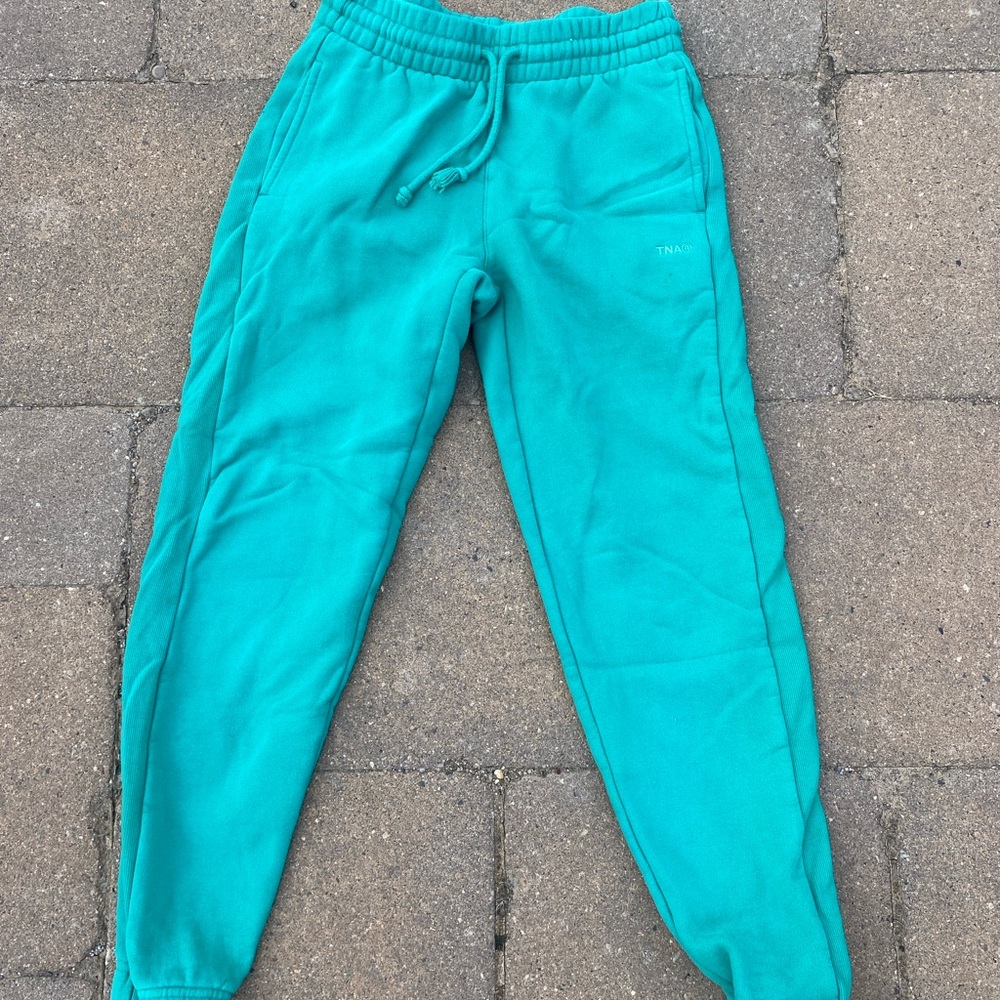 TNA women’s/kids Teal Joggers